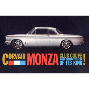 Brochure Chevrolet Corvair 1960 Monza PDF