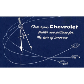 Brochure Chevrolet Corvette 1954 PDF