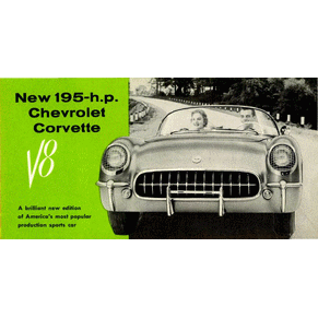Brochure Chevrolet Corvette 1955 PDF