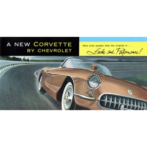 Brochure Chevrolet Corvette 1956 PDF