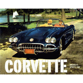 Brochure Chevrolet Corvette 1959 PDF