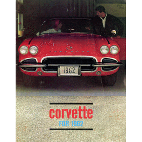 Brochure Chevrolet Corvette 1962 PDF