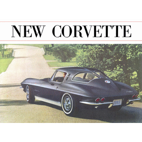 Brochure Chevrolet Corvette 1963 PDF
