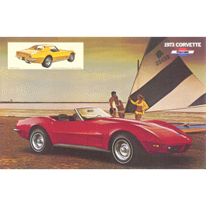 Brochure Chevrolet Corvette 1973 PDF