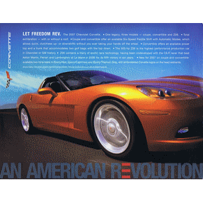 Brochure Chevrolet Corvette 2007 (07CHECORSPE01)