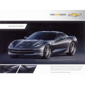 Brochure Chevrolet Corvette 2014 Stingray PDF