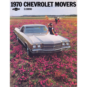 Brochure Chevrolet El Camino 1970 PDF