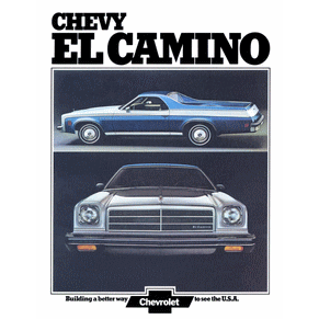 Brochure Chevrolet El Camino 1974 PDF