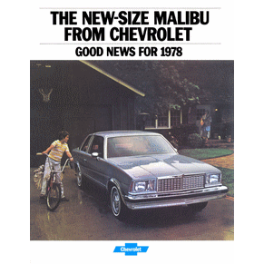 Brochure Chevrolet Malibu 1978 PDF