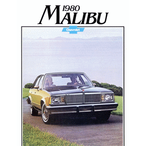 Brochure Chevrolet Malibu 1980 PDF