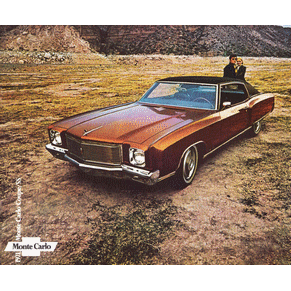 Brochure Chevrolet Monte Carlo 1971 PDF