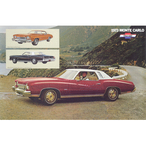 Brochure Chevrolet Monte Carlo 1973 PDF