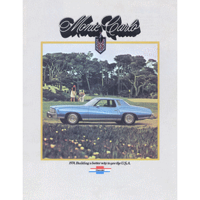 Brochure Chevrolet Monte Carlo 1974 PDF