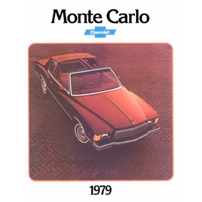 Brochure Chevrolet Monte Carlo 1979 PDF