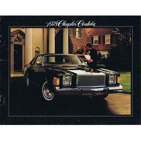 Brochure Chrysler Cordoba 1978 (63EX-CHII-F)