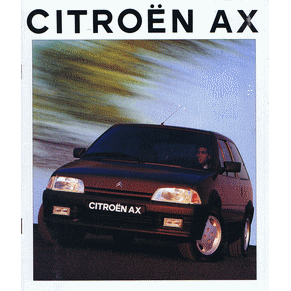 Catalogue Citroen AX 1993