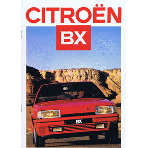 Catalogue Citroen BX 1987 14E/14RE 16S/16RS/16TRS 19TRS/19GTI/D/19RD/19TRD