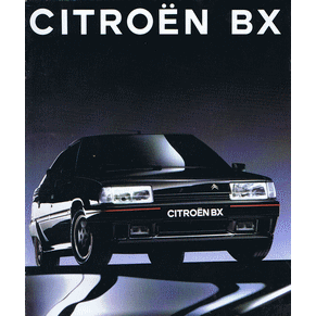 Brochure Citroen BX 1992 (5388)
