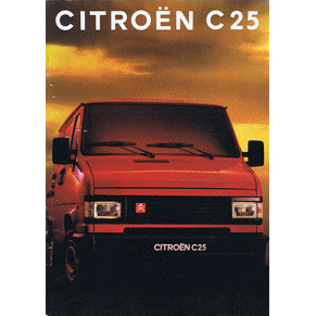 Catalogue Citroen C25 1993