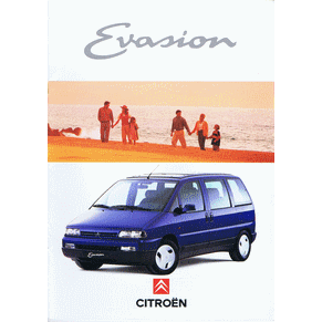 Brochure Citroen Evasion 1994