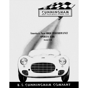 Brochure Cunningham C2 1952 PDF