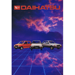 Brochure Daihatsu range Cuore/Charade/Charmant (Germany)