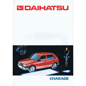 Brochure Daihatsu Charade (Germany)