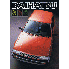 Brochure Daihatsu Charade (Switzerland)