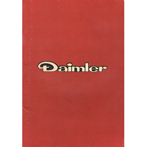 Brochure Daimler 4.2/Double Six/Vanden Plas/Limousine