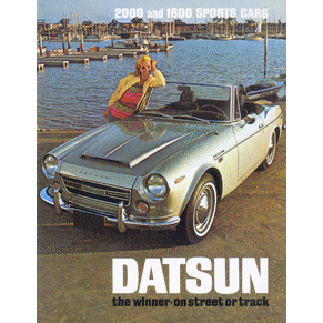 Brochure Datsun 2000 and 1600 1970 PDF