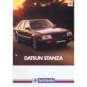Brochure Datsun Stanza (Switzerland)