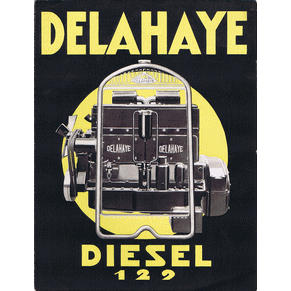 Brochure Delahaye diesel 129