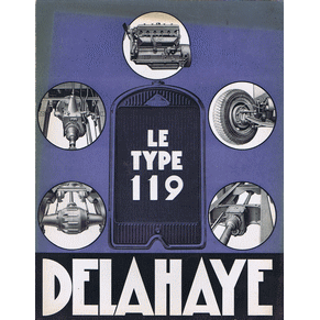 Brochure Delahaye le type 119