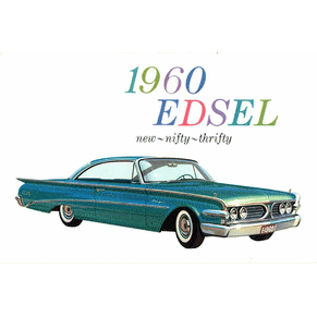 Brochure Edsel 1960 PDF