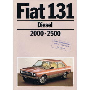 Brochure Fiat 131 diesel (99.520.148)