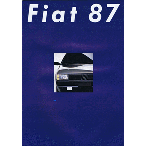 Brochure Fiat 1987 (Switzerland)