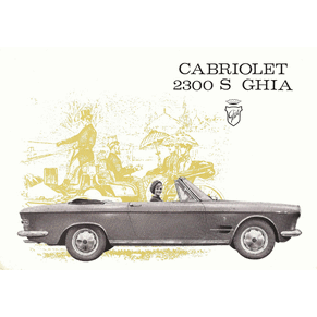 Brochure Fiat 2300 S Ghia PDF