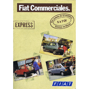 Brochure Fiat commerciales 1984 (99.520.183)