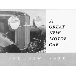 Brochure Ford 1932 PDF