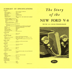 Brochure Ford 1933 PDF