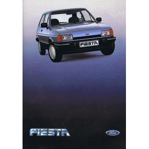 Brochure Ford Fiesta 1985 (Switzerland) (602668/8502/8m)