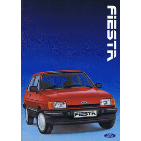 Brochure Ford Fiesta 1986 (Switzerland) (016233/8602/8m)
