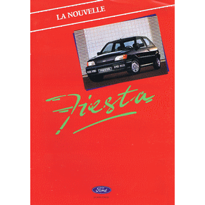 Brochure Ford Fiesta 1989 (Switzerland) (971102/8901/18m)