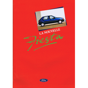 Brochure Ford Fiesta 1990 (Switzerland) (071501/9001/10m)