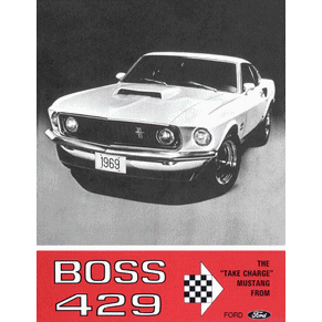 Brochure Ford Mustang Boss 429 1969 PDF