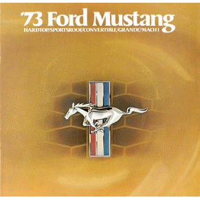 Brochure Ford Mustang 1973 PDF