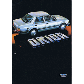 Brochure Ford Orion 1984 (Switzerland) (528062/8312/10m)