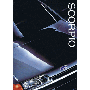 Brochure Ford Scorpio 1987 (Switzerland) (016167/8702/12m)