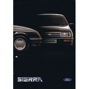 Brochure Ford Sierra 1983 (Switzerland) (511612/8301/20m)