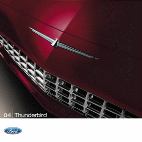 Brochure Ford Thunderbird 2004 PDF